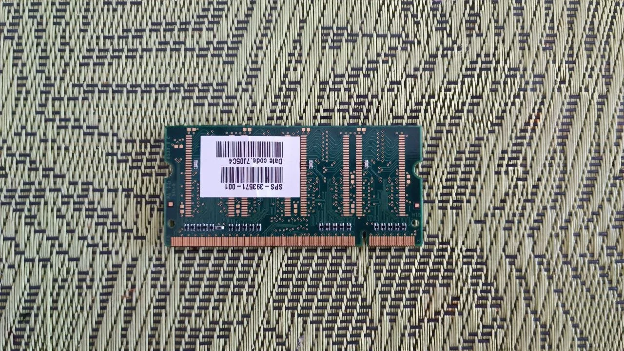 Оперативная память DDR2 SODIMM 667MHz PC2-5300 1GB / 2GB для ноутбука - миниатюра 8