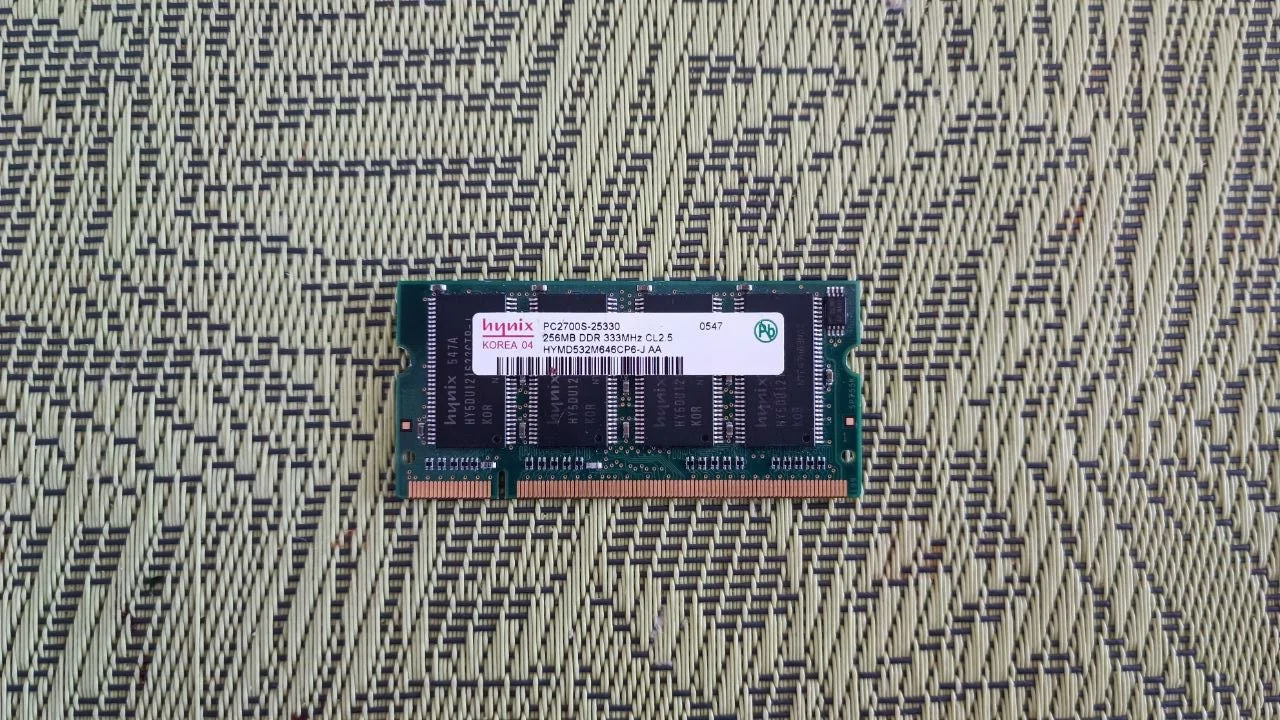 Оперативная память DDR2 SODIMM 667MHz PC2-5300 1GB / 2GB для ноутбука - миниатюра 9