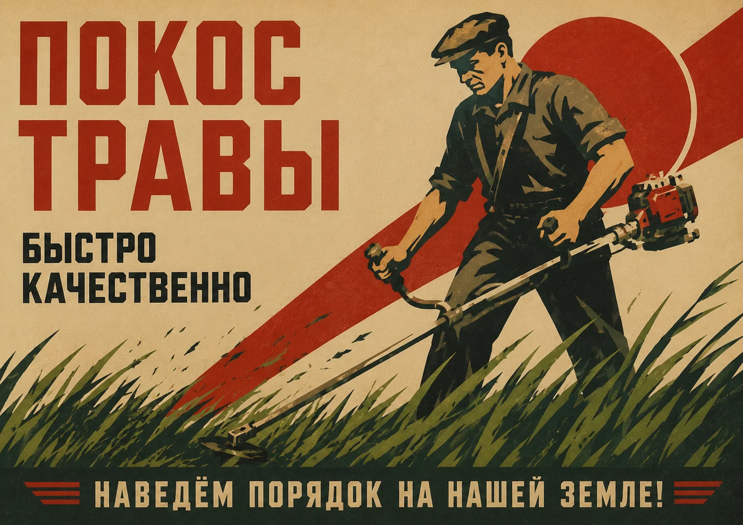 Покос травы - изображение 1
