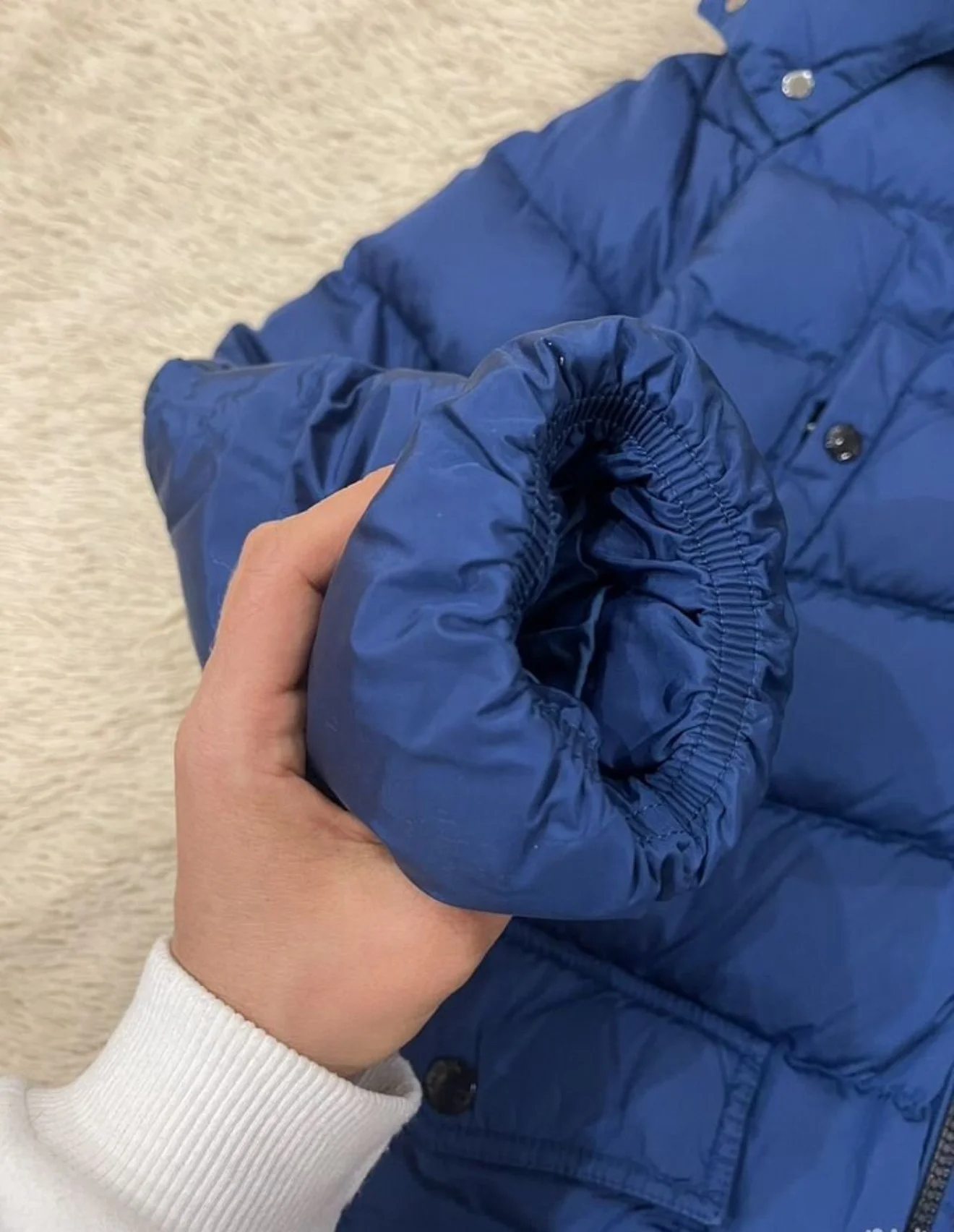 Пуховик зимний  Moncler на девочку р 164 - миниатюра 7