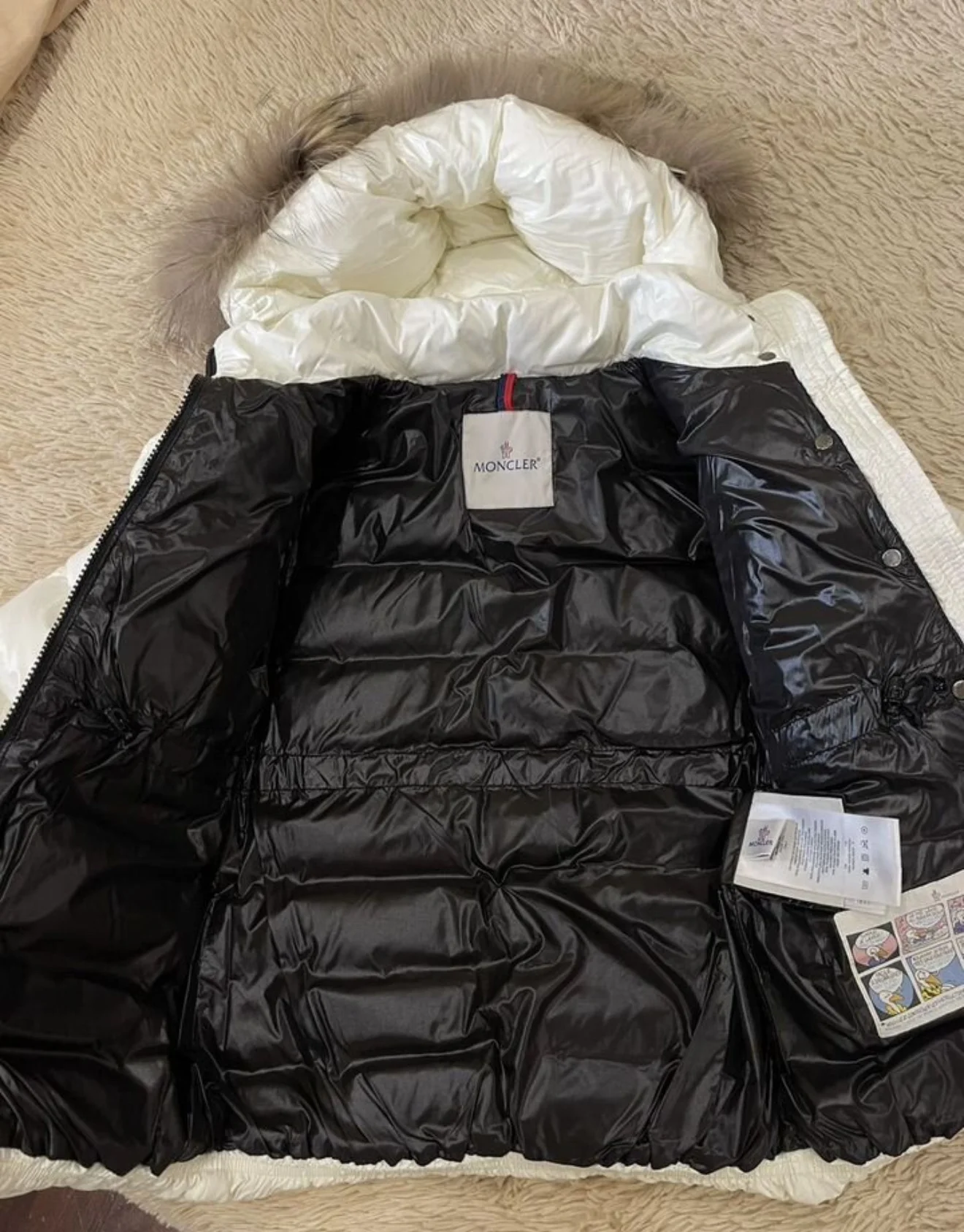Пуховик moncler на девочку р 116 оригинал - миниатюра 5