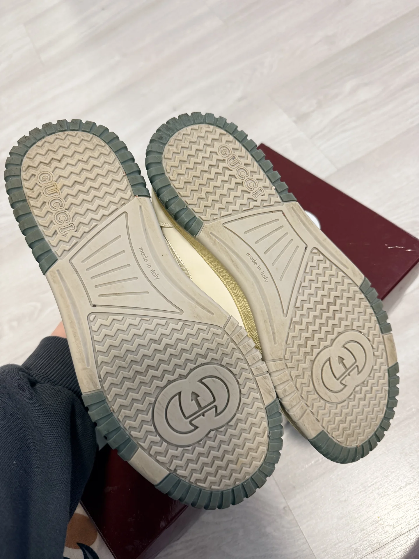Кроссовки кеды Gucci - миниатюра 3