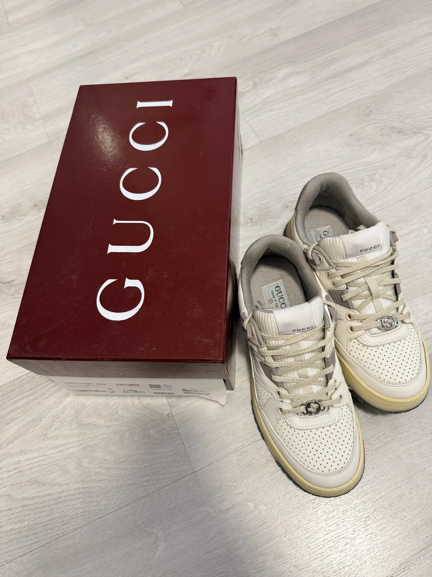 Кроссовки кеды Gucci - миниатюра 7