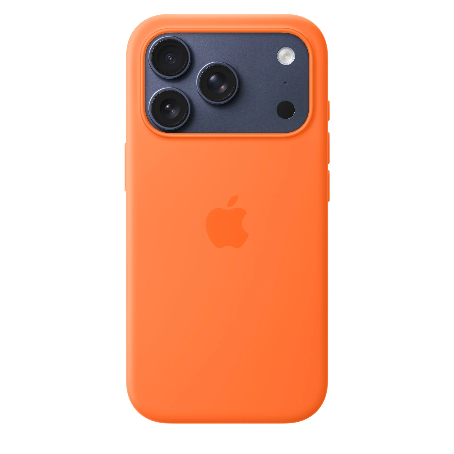 Чехол Apple iPhone 17 Pro Silicone Case with MagSafe (Orange) - миниатюра 3
