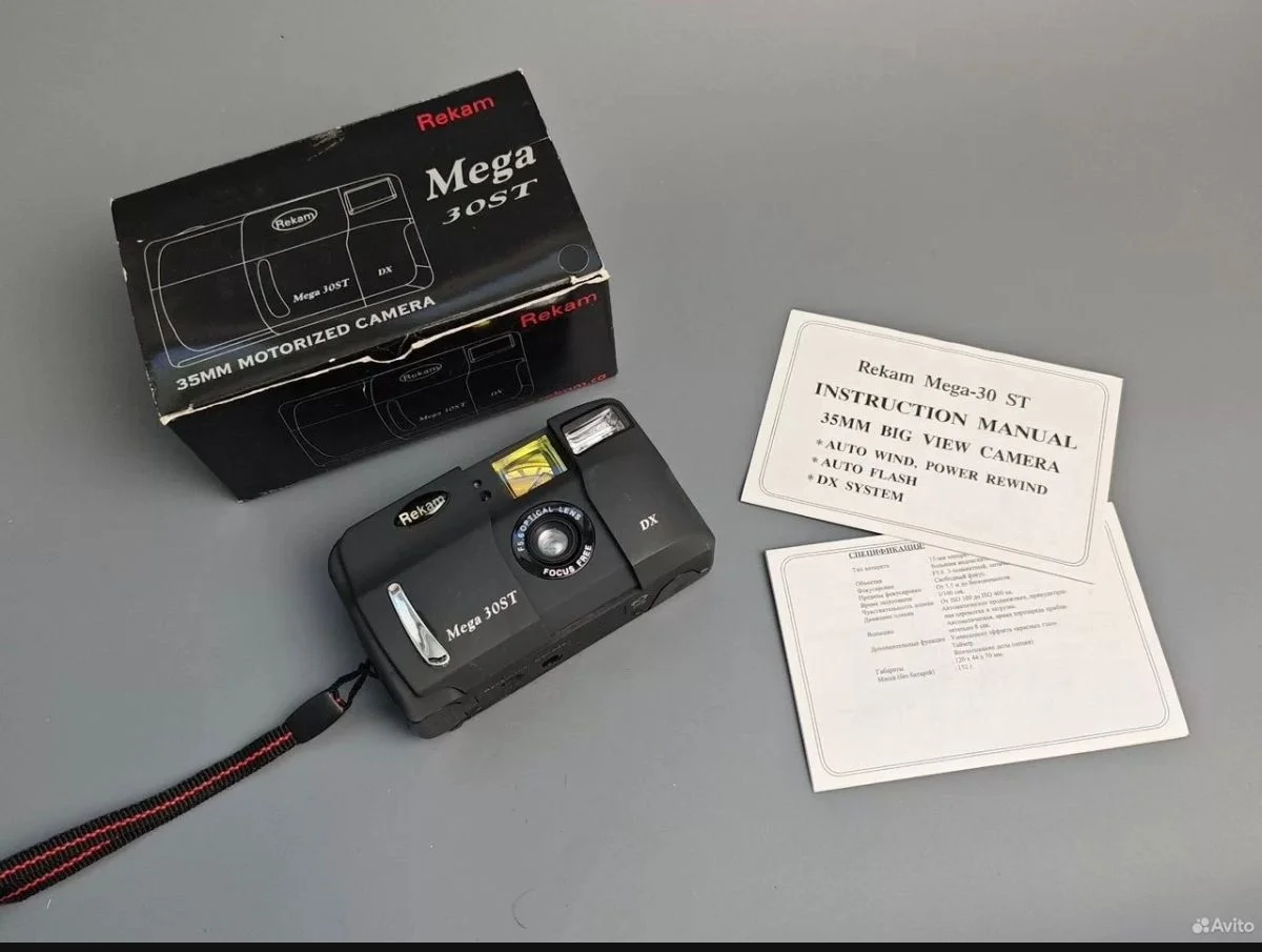 Пленочный фотоаппарат rekam mega 30st dx - изображение 1