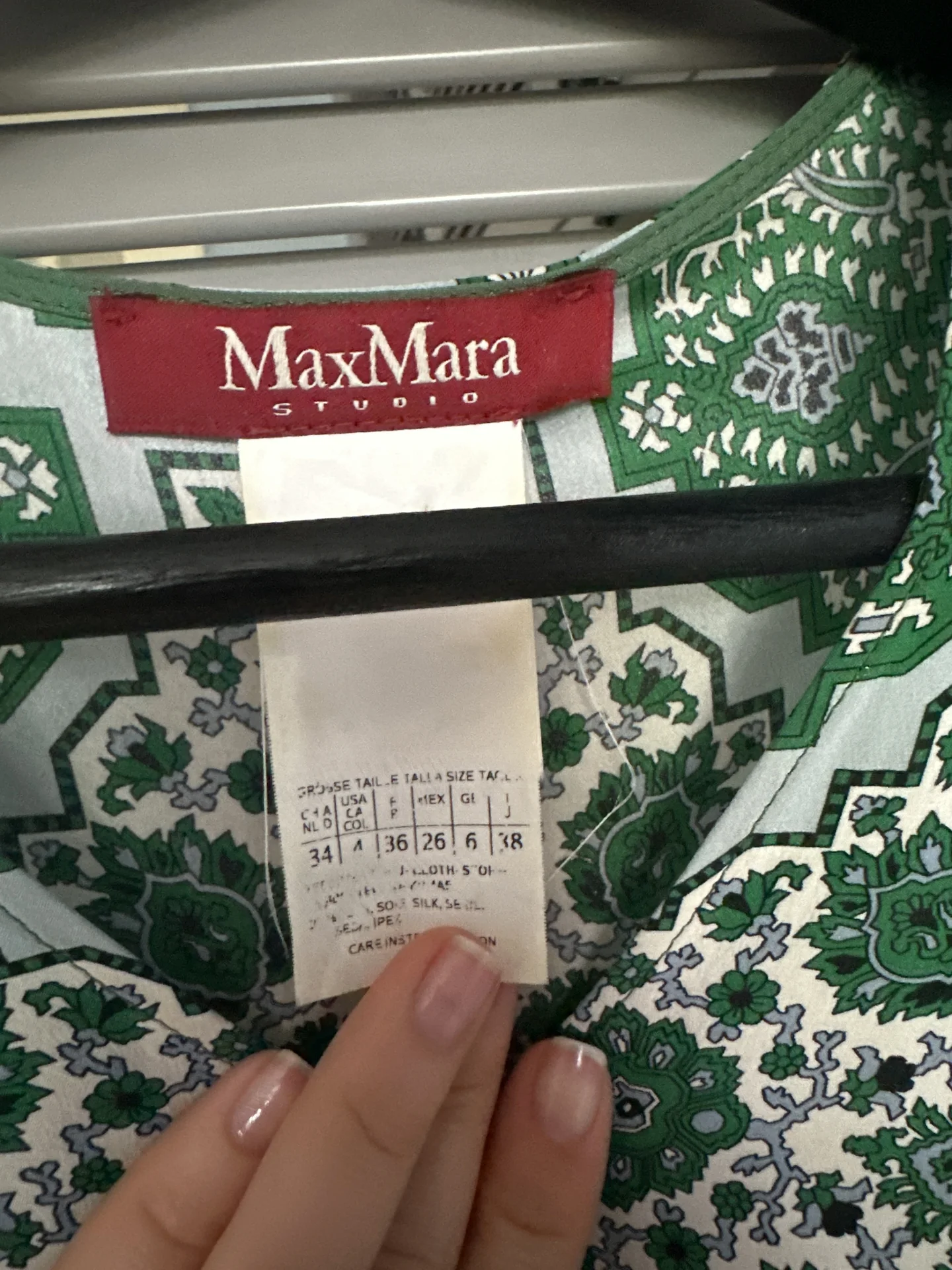Weekend Max Mara платье шелковое р38 (S/М) - миниатюра 6