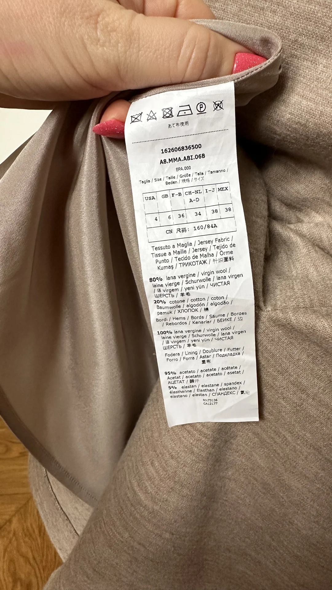 Max Mara платье из шерсти р38 - миниатюра 6