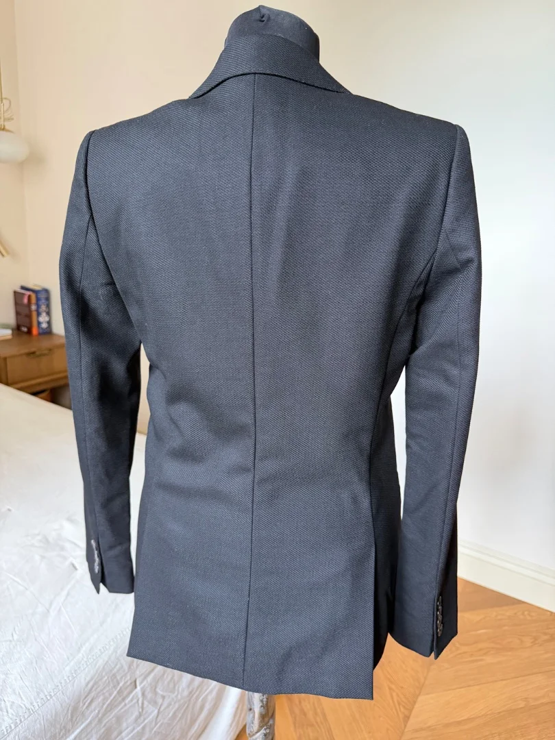 Massimo dutti пиджак черный р36 (рос 42) - миниатюра 5