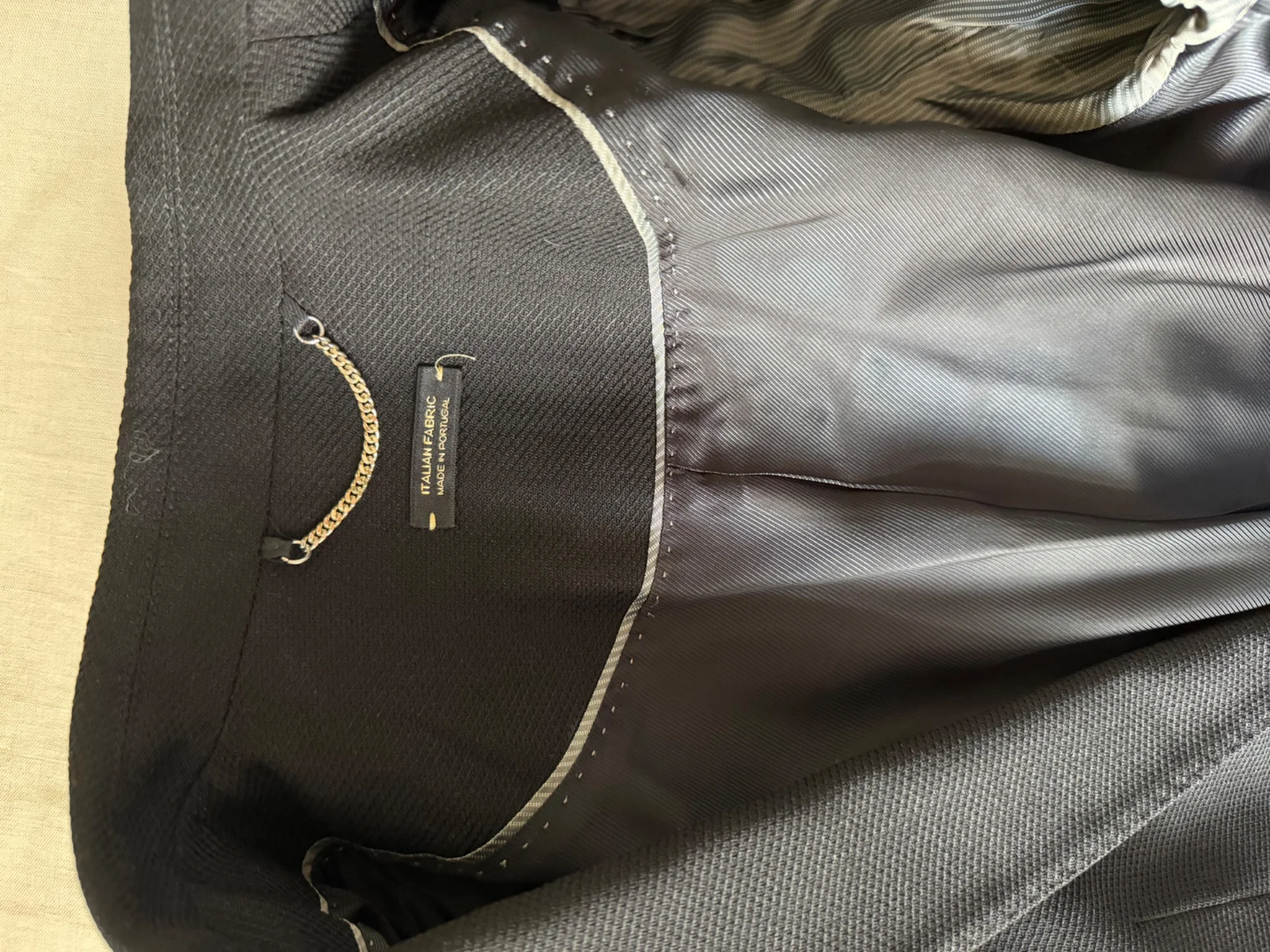 Massimo dutti пиджак черный р36 (рос 42) - миниатюра 10