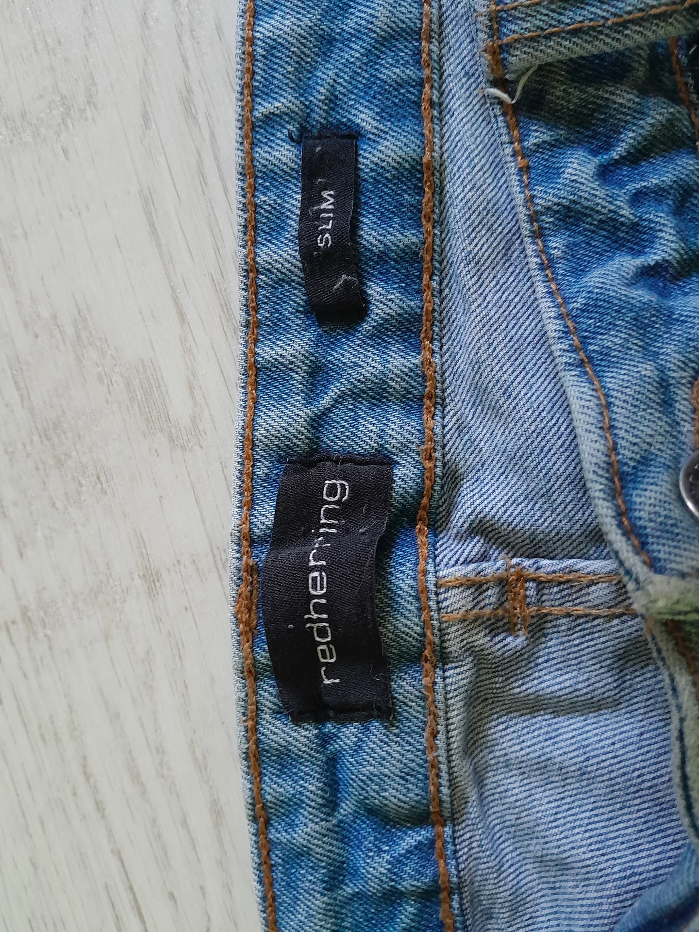 Skinny джинсы redhering 36 xxl - миниатюра 4