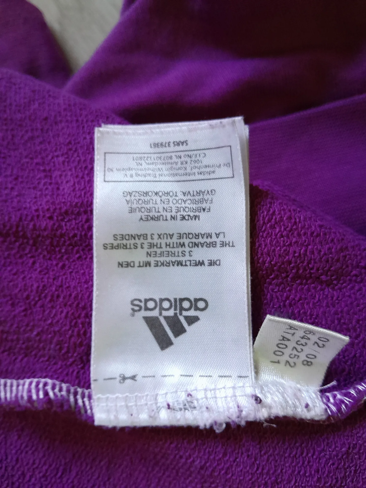 Винтажный свитшот adidas - миниатюра 5