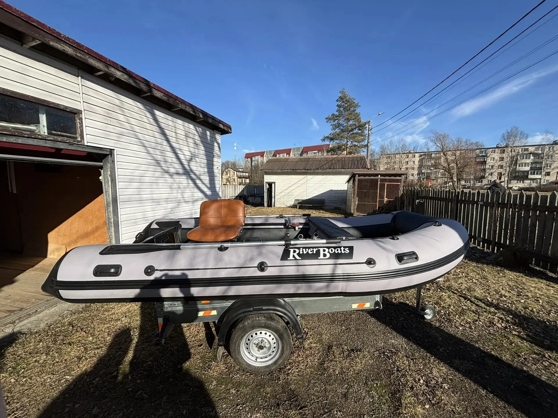 Лодка RiverBoats 370 (Киль) - миниатюра 3