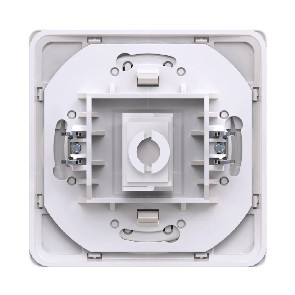 Розетка скрытой установки компьютерная CADUCEUS ALING EON с модулем Keystone RJ45 8P8C, cat.6A, FTP - миниатюра 3
