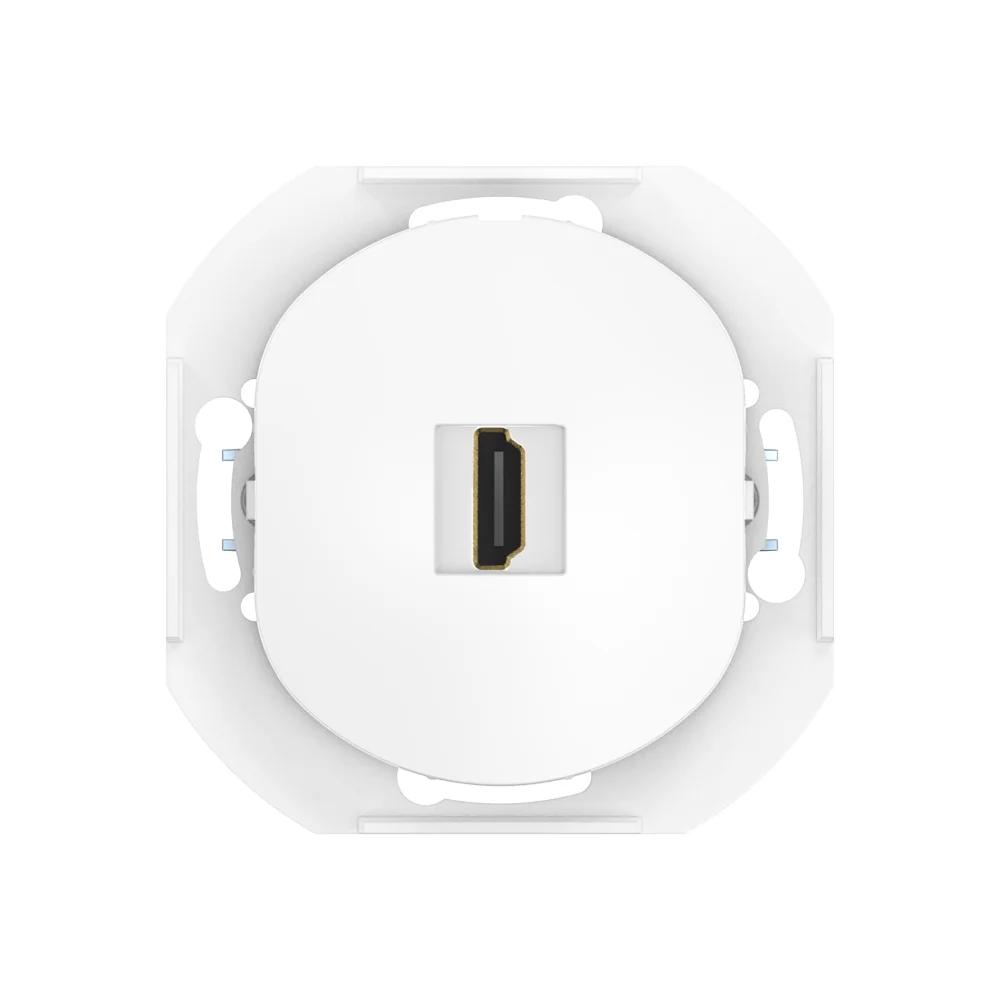 Розетка скрытой установки CADUCEUS ALING EON с модулем Keystone HDMI тип A-A, механизм - миниатюра 2