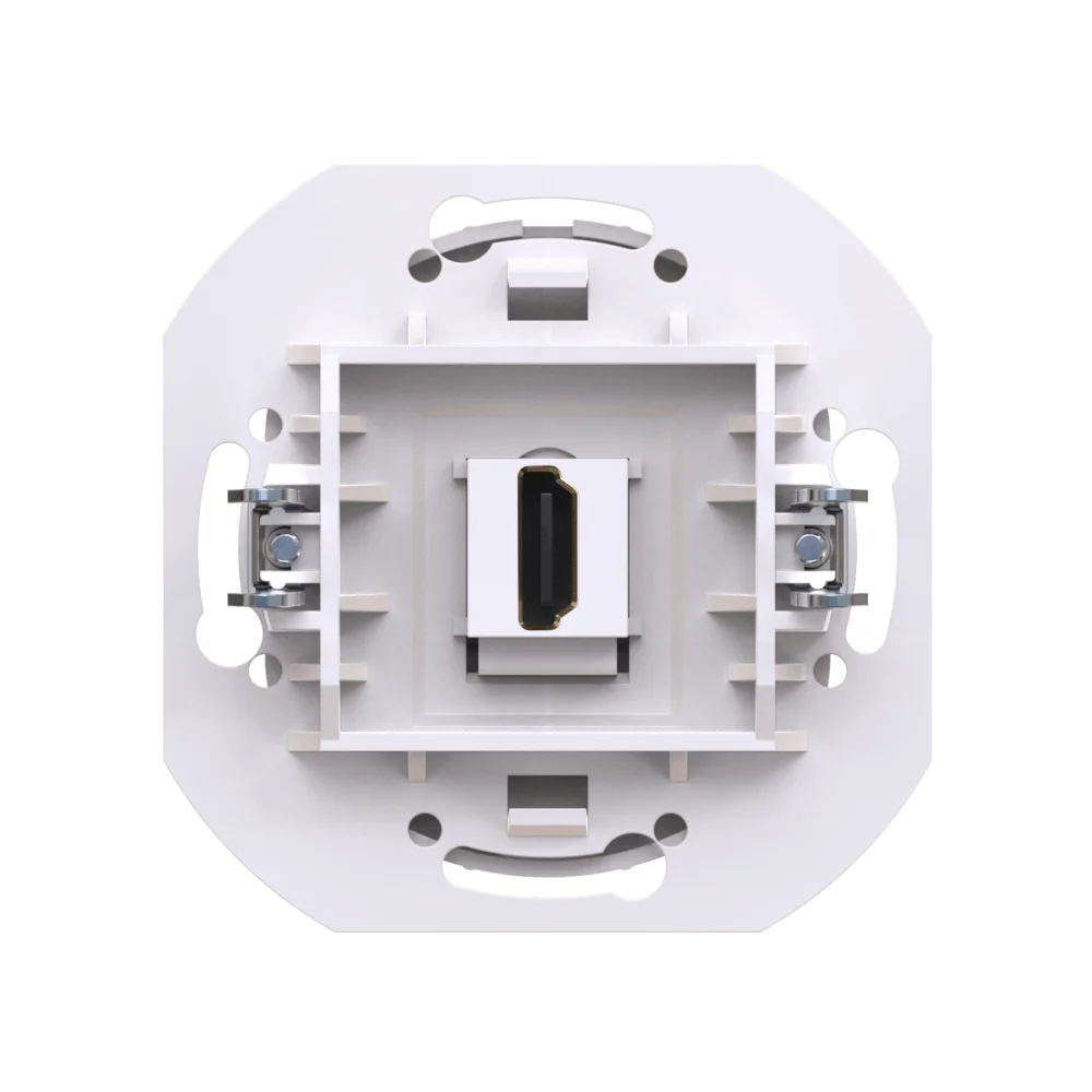 Розетка скрытой установки CADUCEUS ALING EON с модулем Keystone HDMI тип A-A, механизм - миниатюра 3