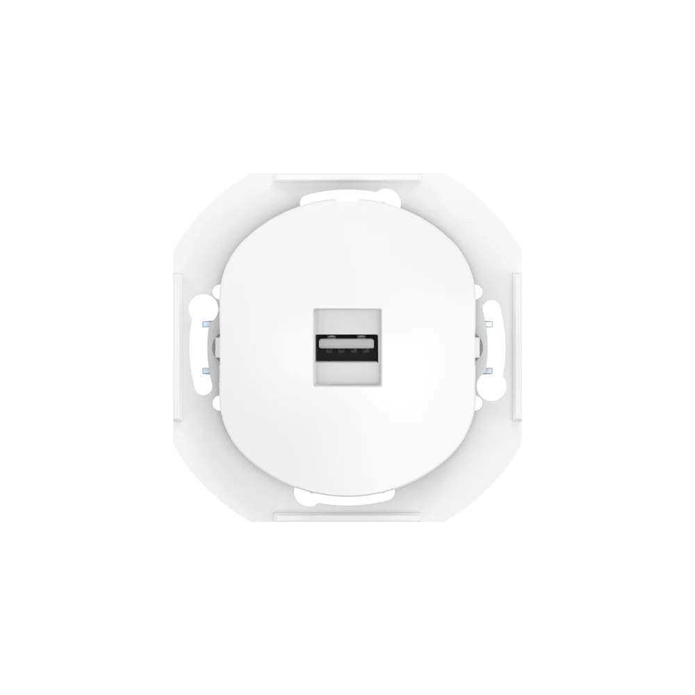 Розетка скрытой установки CADUCEUS ALING EON с модулем Keystone USB 2.0 тип A-A, механизм - миниатюра 2