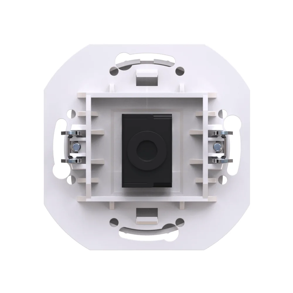 Розетка скрытой установки компьютерная CADUCEUS ALING EON с модулем Keystone RJ45 8P8C, cat.6A, UTP, - миниатюра 3
