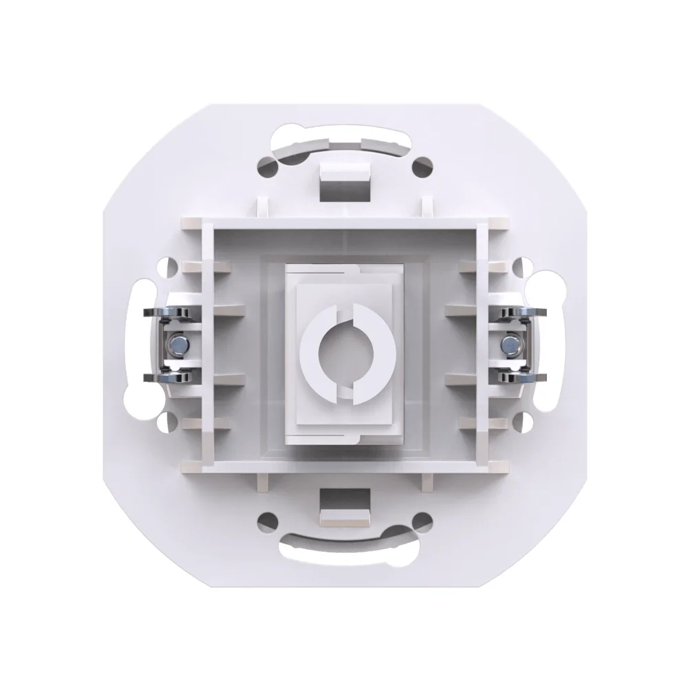 Розетка скрытой установки компьютерная CADUCEUS ALING EON с модулем Keystone RJ45 8P8C, cat.6, FTP, - миниатюра 2