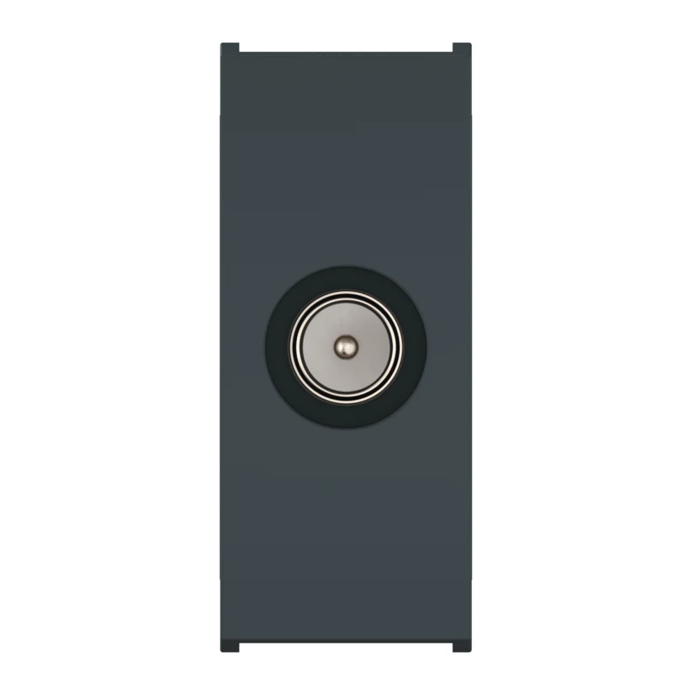 Механизм розетки антенной TV CADUCEUS ALING MODE, встраиваемой, проходной, модульной - миниатюра 3