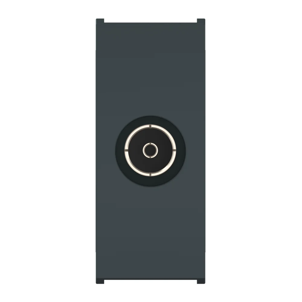 Механизм встраиваемой антенной FM розетки CADUCEUS ALING MODE одиночной, модульной - миниатюра 3
