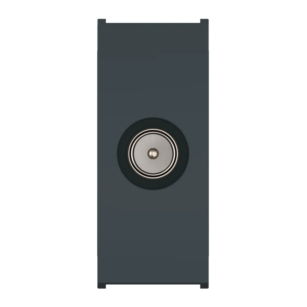 Розетка антенная TV CADUCEUS ALING MODE встраиваемая, одиночная, модульная, механизм - миниатюра 3