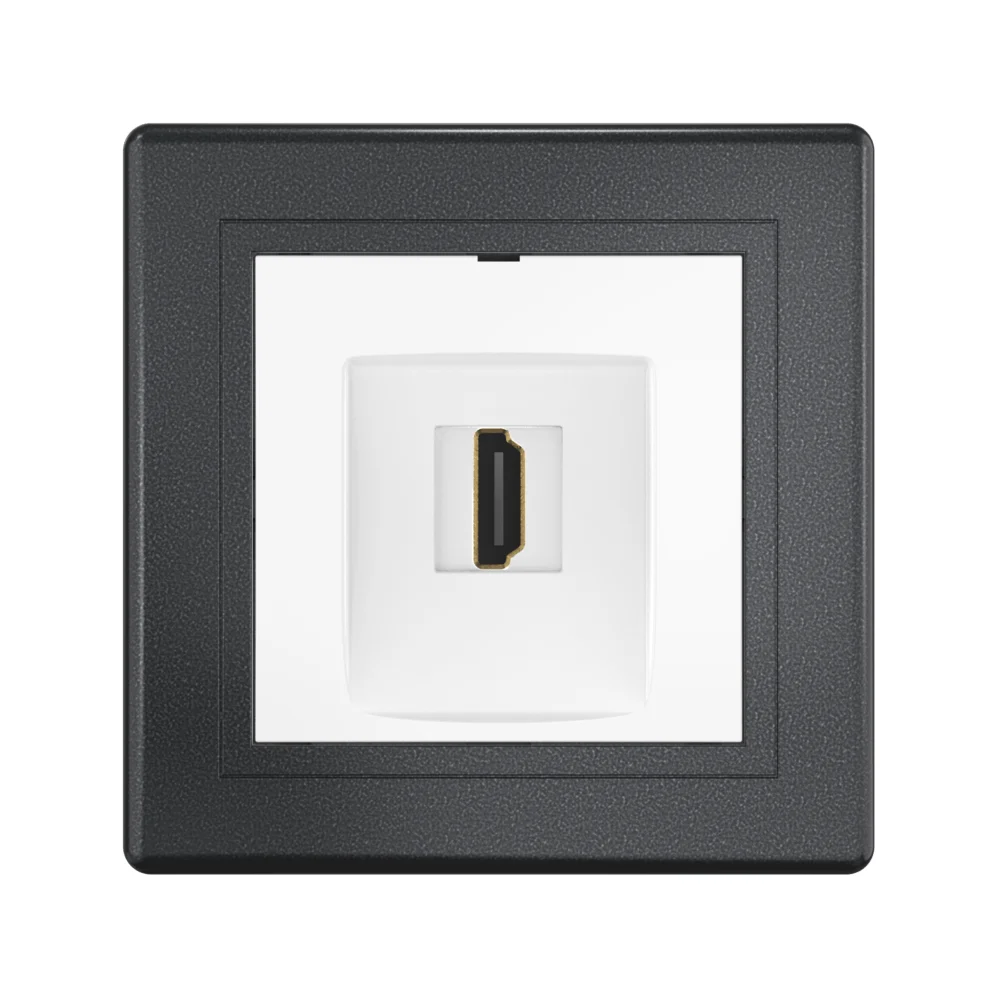 Розетка скрытой установки CADUCEUS ALING PRESTIGE с модулем Keystone HDMI тип A-A - миниатюра 7