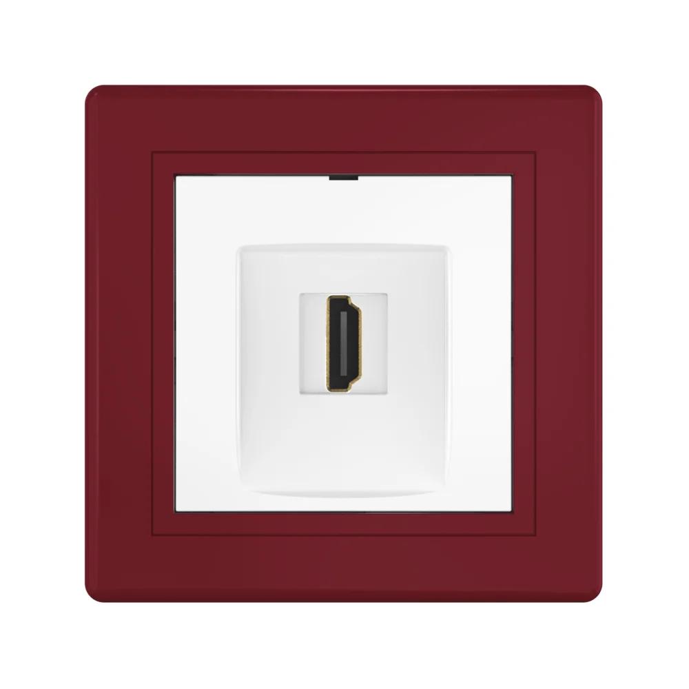 Розетка скрытой установки CADUCEUS ALING PRESTIGE с модулем Keystone HDMI тип A-A - миниатюра 9