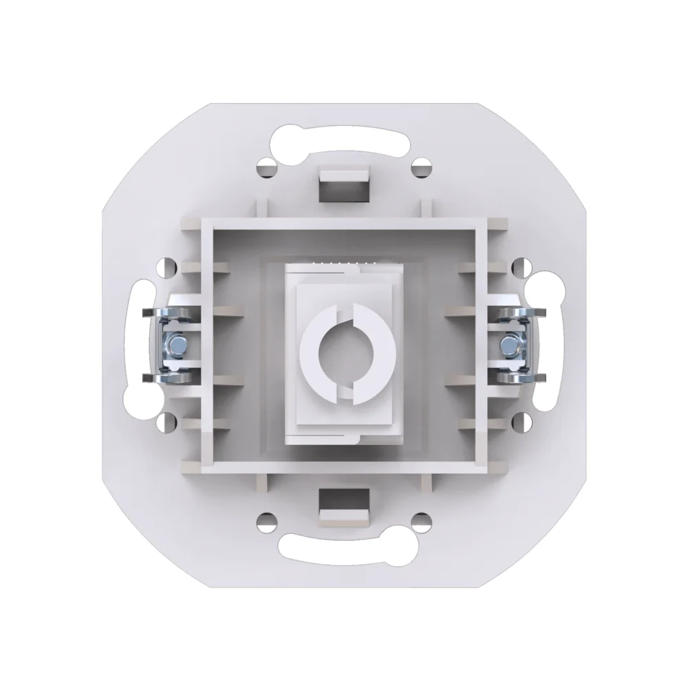 Розетка скрытой установки CADUCEUS ALING PRESTIGE компьютерная с модулем Keystone RJ45 8P8C, cat.6A - миниатюра 3