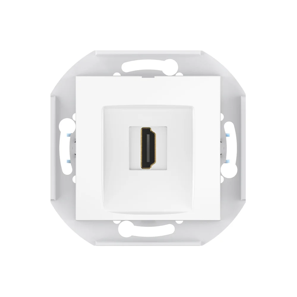Розетка скрытой установки CADUCEUS ALING PRESTIGE с модулем Keystone HDMI тип A-A, механизм - миниатюра 2