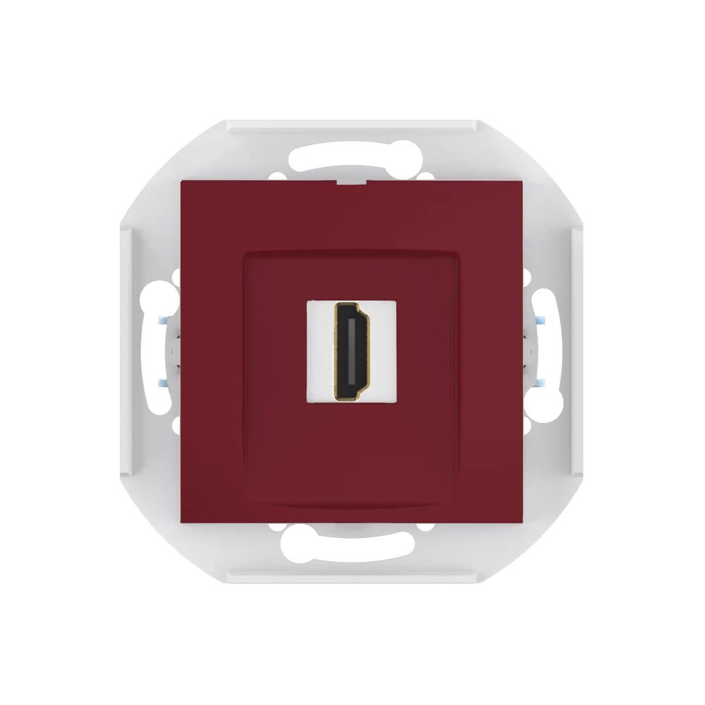 Розетка скрытой установки CADUCEUS ALING PRESTIGE с модулем Keystone HDMI тип A-A, механизм - миниатюра 8