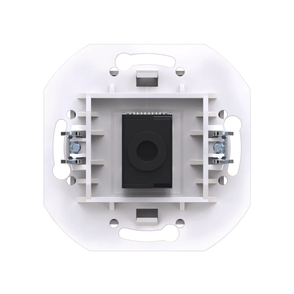 Розетка скрытой установки CADUCEUS ALING PRESTIGE компьютерная с модулем Keystone RJ45 8P8C, cat.6A - миниатюра 3