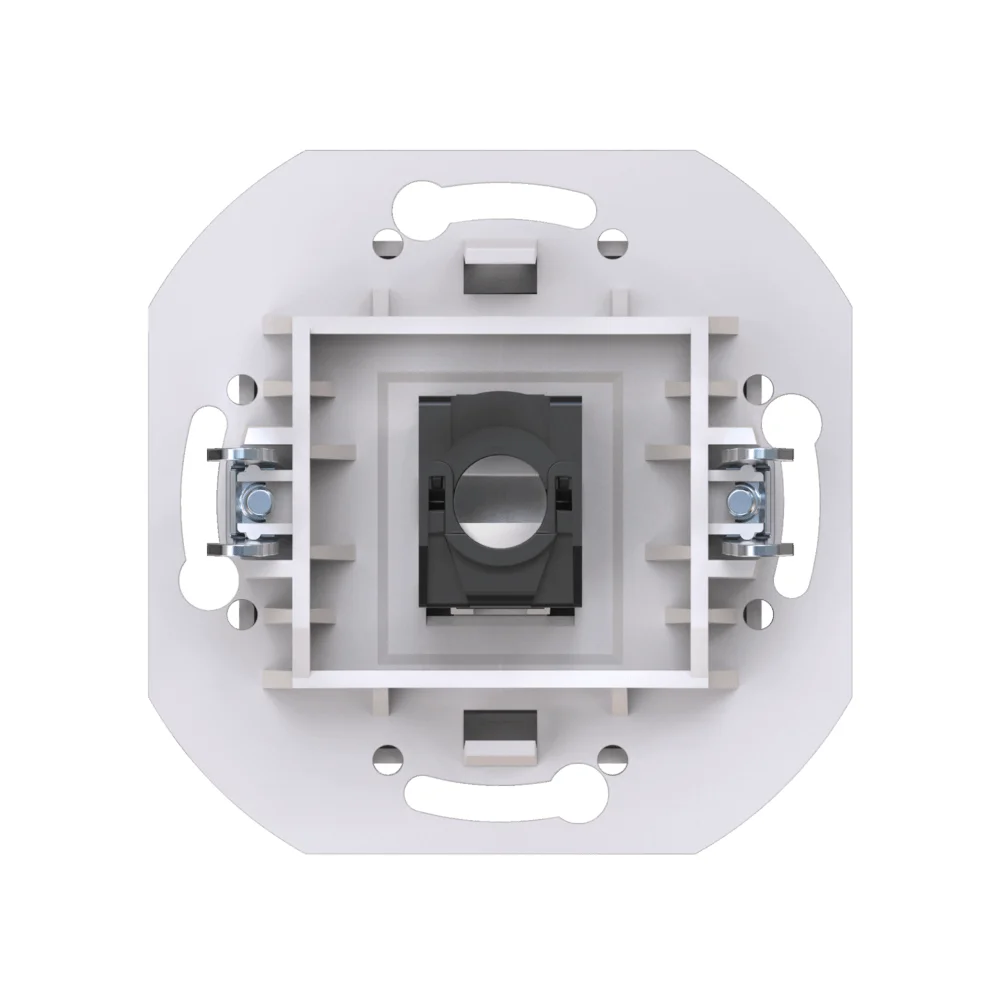Розетка скрытой установки CADUCEUS ALING PRESTIGE компьютерная с модулем Keystone RJ45 8P8C, cat.6 - миниатюра 3