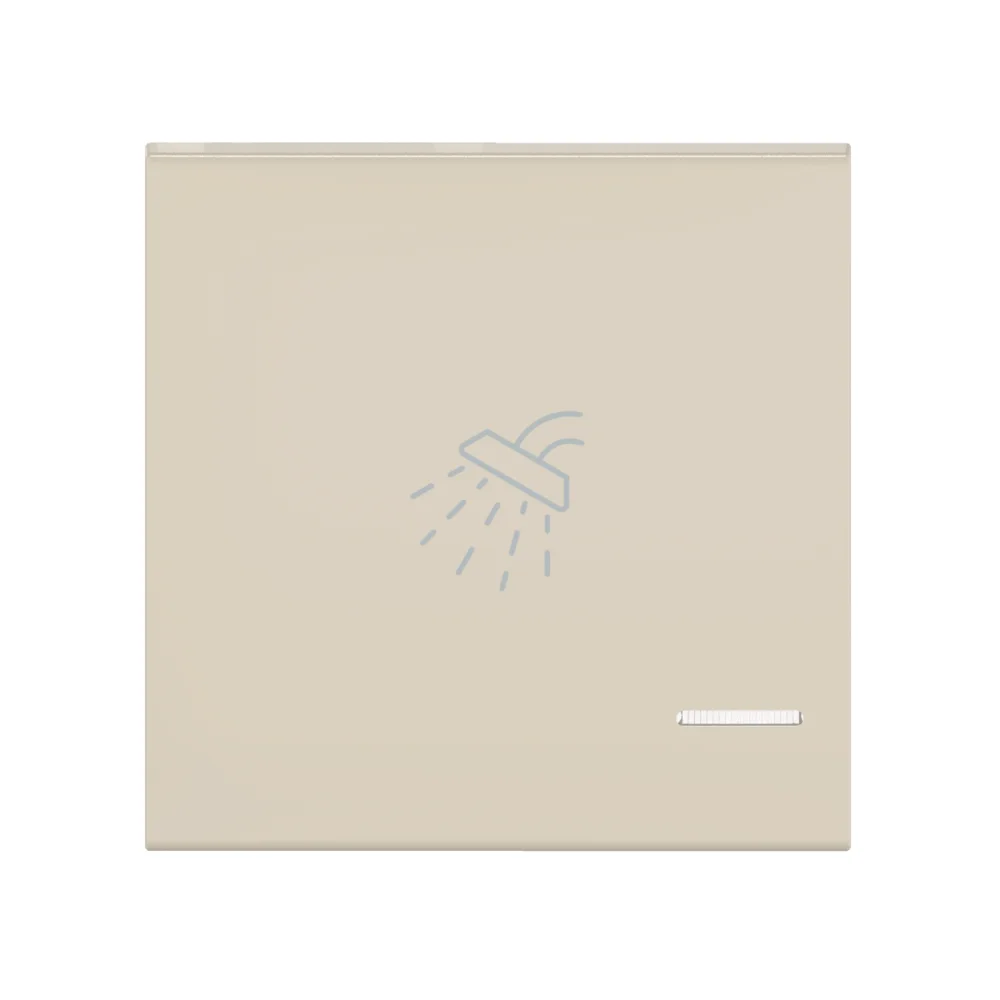 Клавиша CADUCEUS ALING EXPERIENCE, 2М, с символом "душ", с индикаторным окошком - миниатюра 2