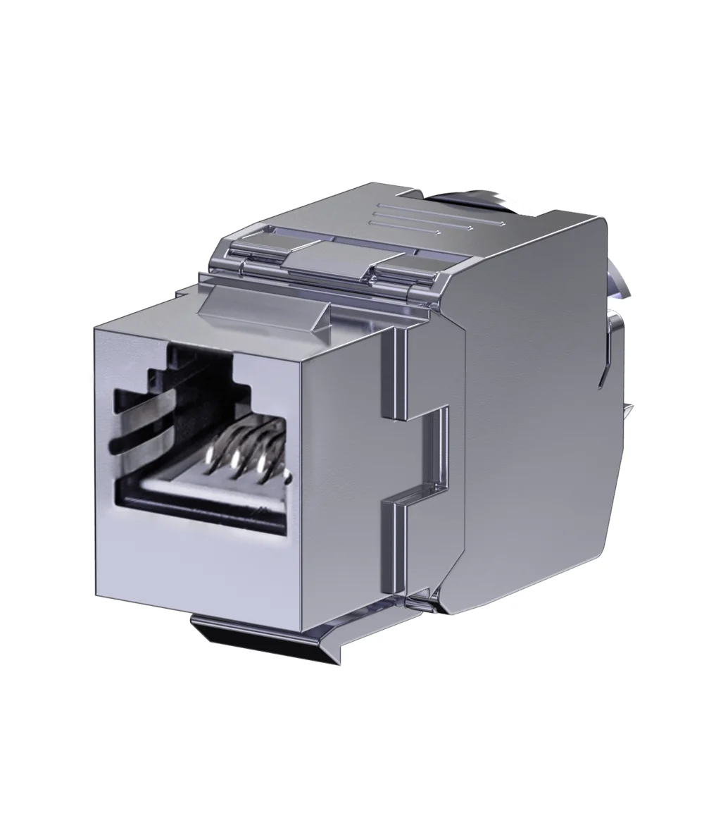Модуль CADUCEUS ALING EXPERIENCE Keystone RJ45 8P8C cat. 5e, FTP - изображение 1