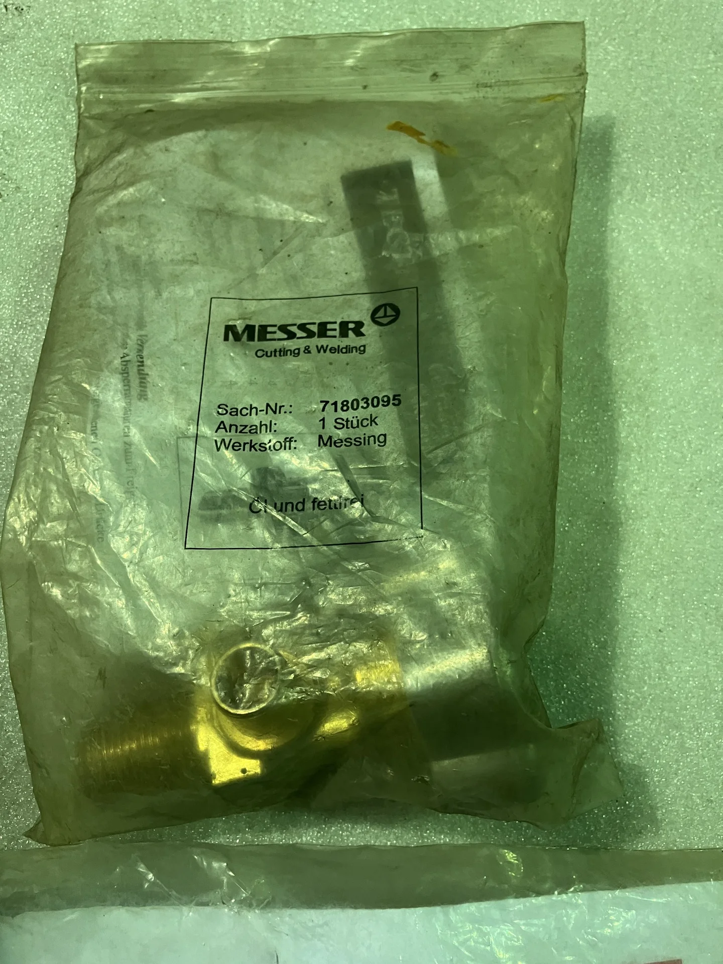 Фильтр для технических газов F10 Messer 71706936 - миниатюра 3