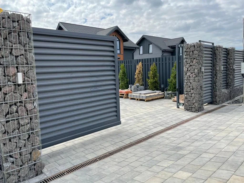 Откатные ворота под ключ - миниатюра 27