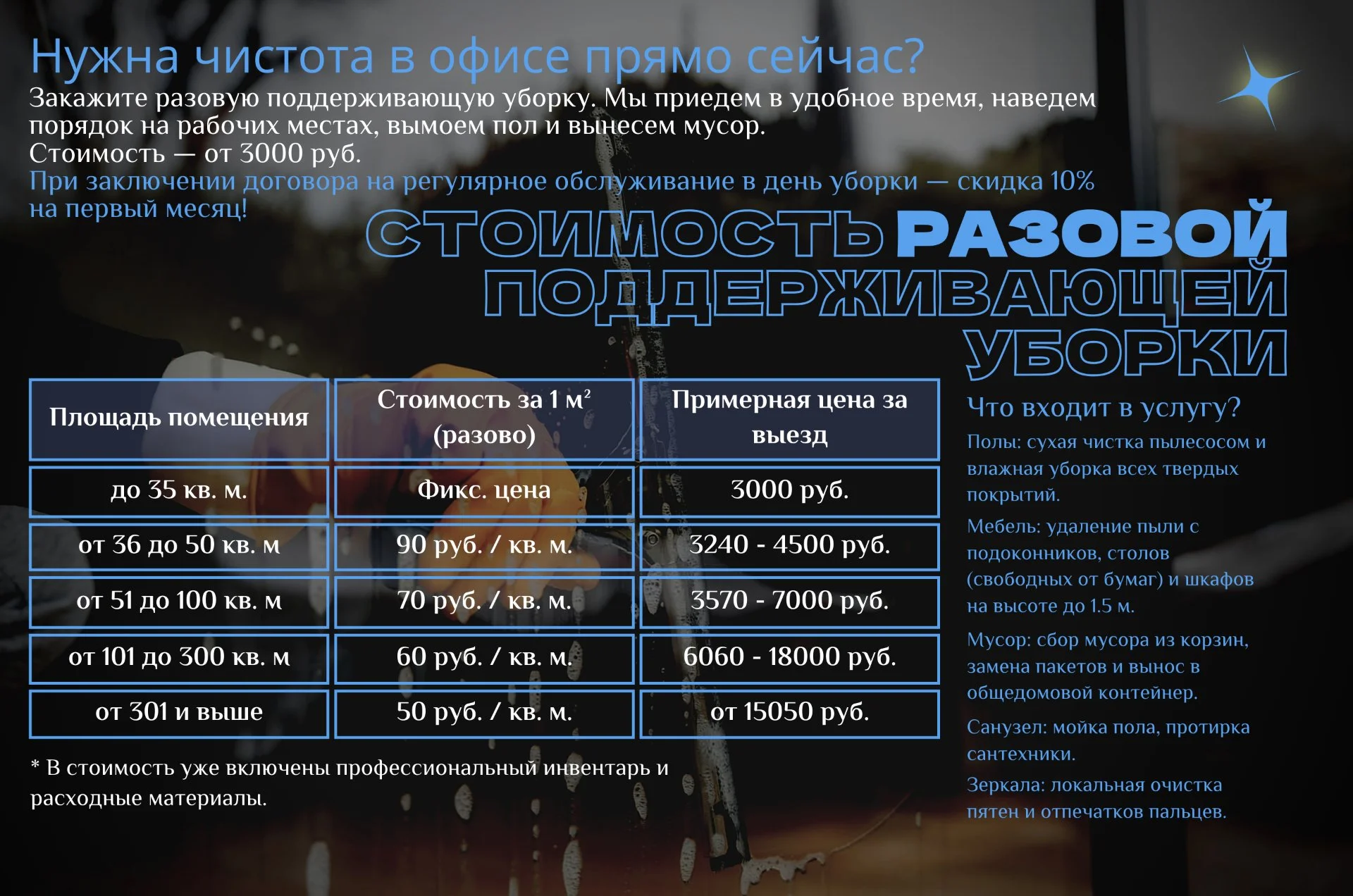 Клининговые услуги - миниатюра 2