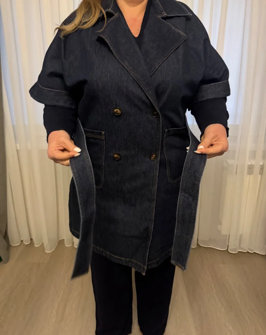 Плащ Marina renaldi - миниатюра 4