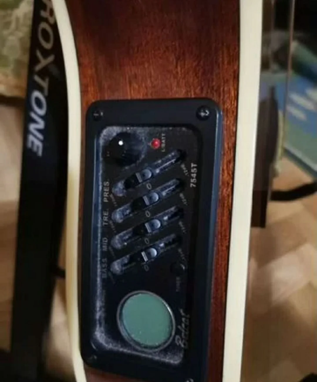 Гитара. Электроакустика  Maderia HF 690 + чехол - миниатюра 3