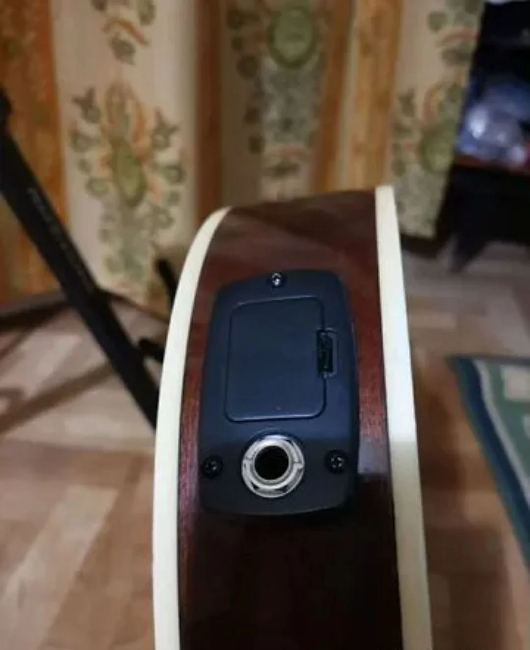 Гитара. Электроакустика  Maderia HF 690 + чехол - миниатюра 7