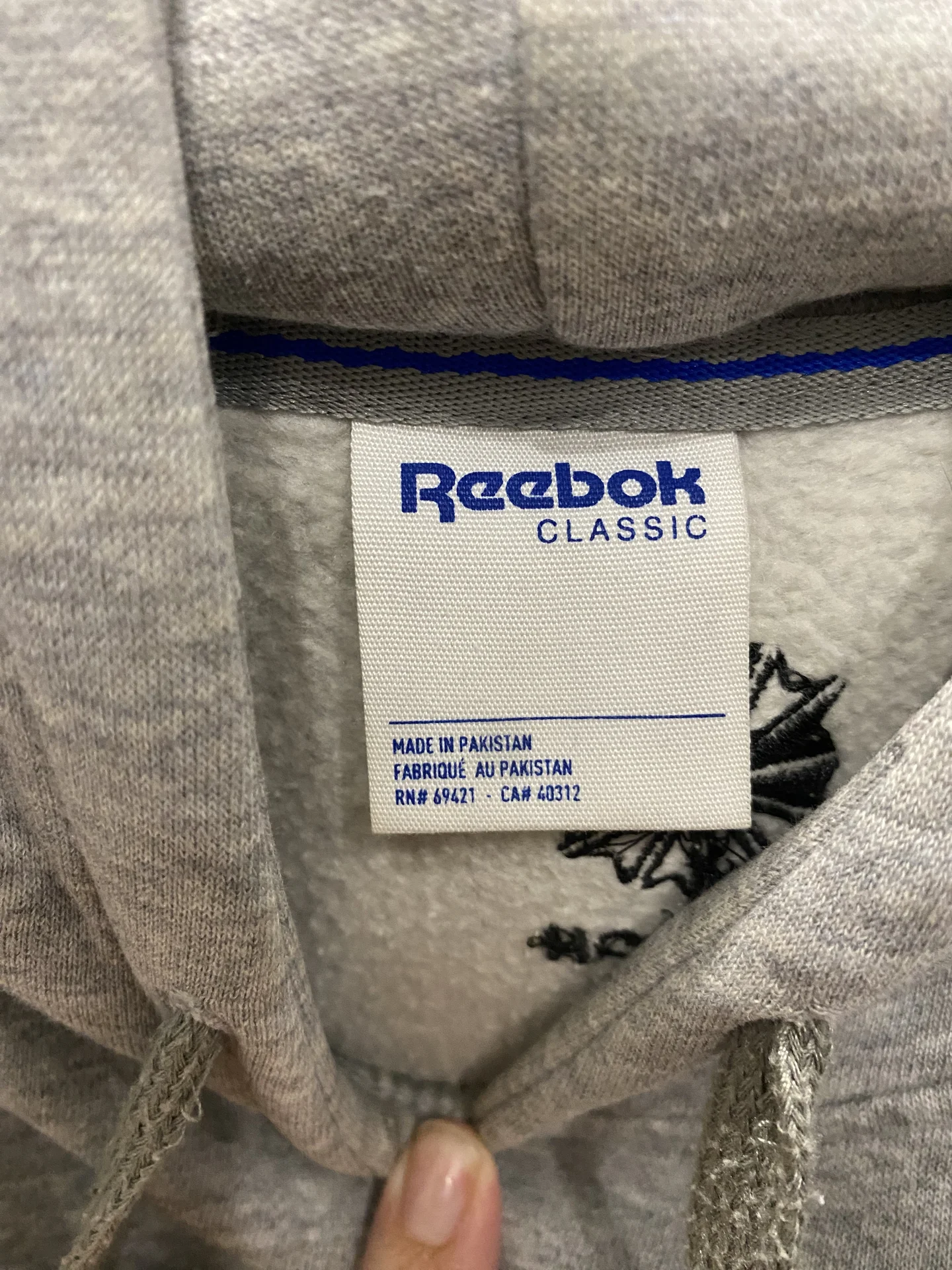 Толстовка Reebok - миниатюра 4