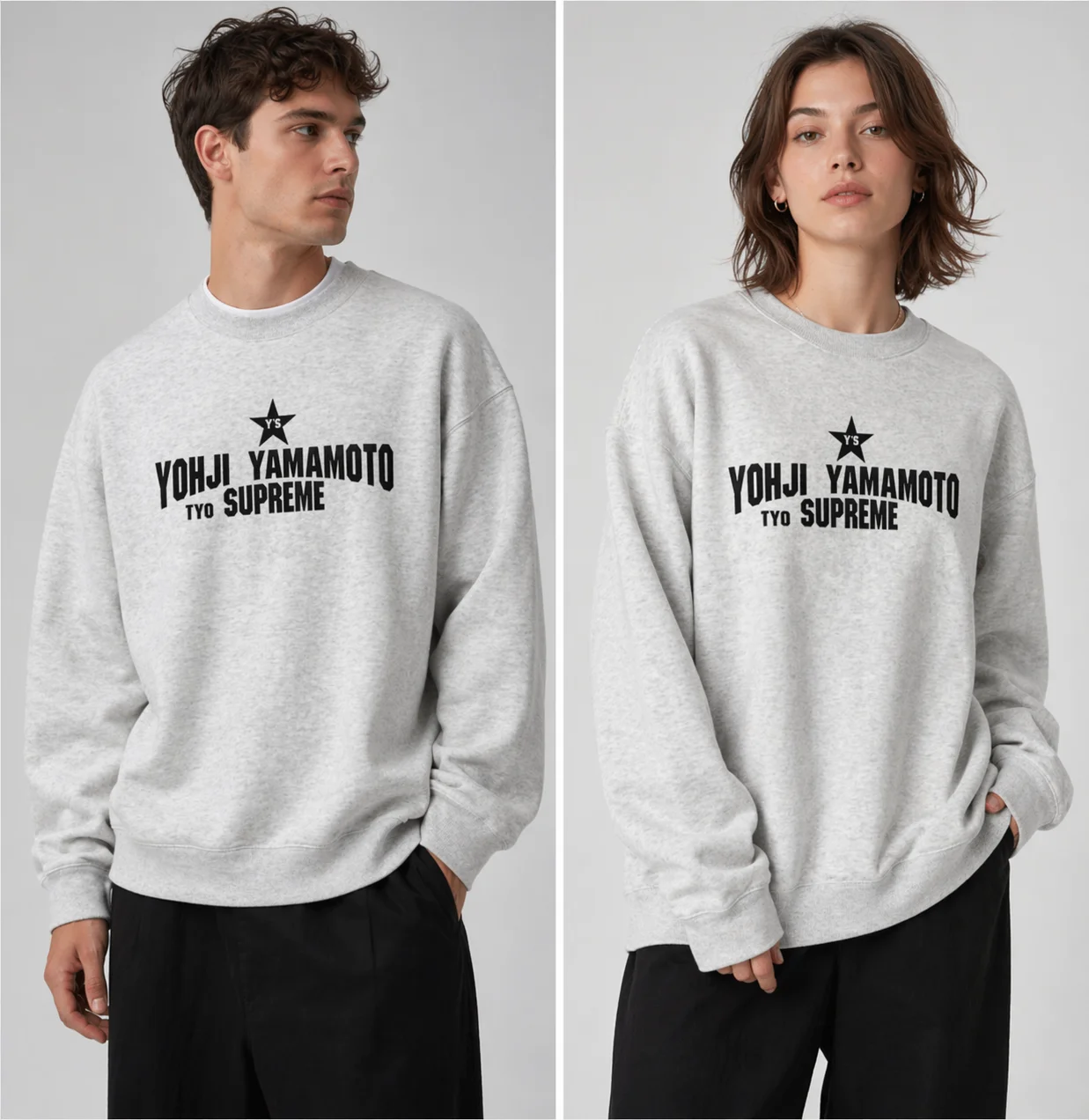 Свитшот Yohji yamamoto - миниатюра 6