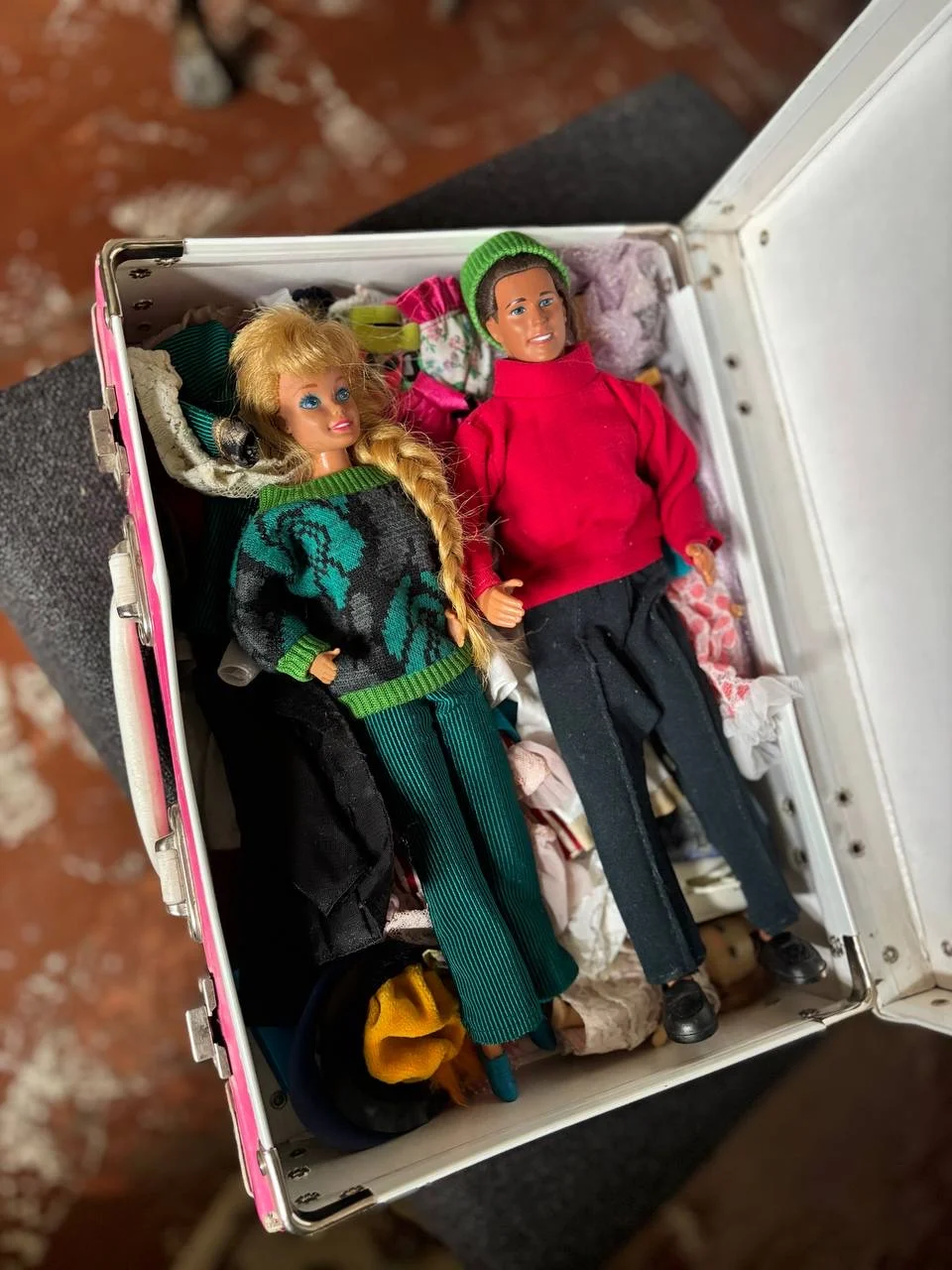 Винтажный чемодан Barbie 1995г - миниатюра 3