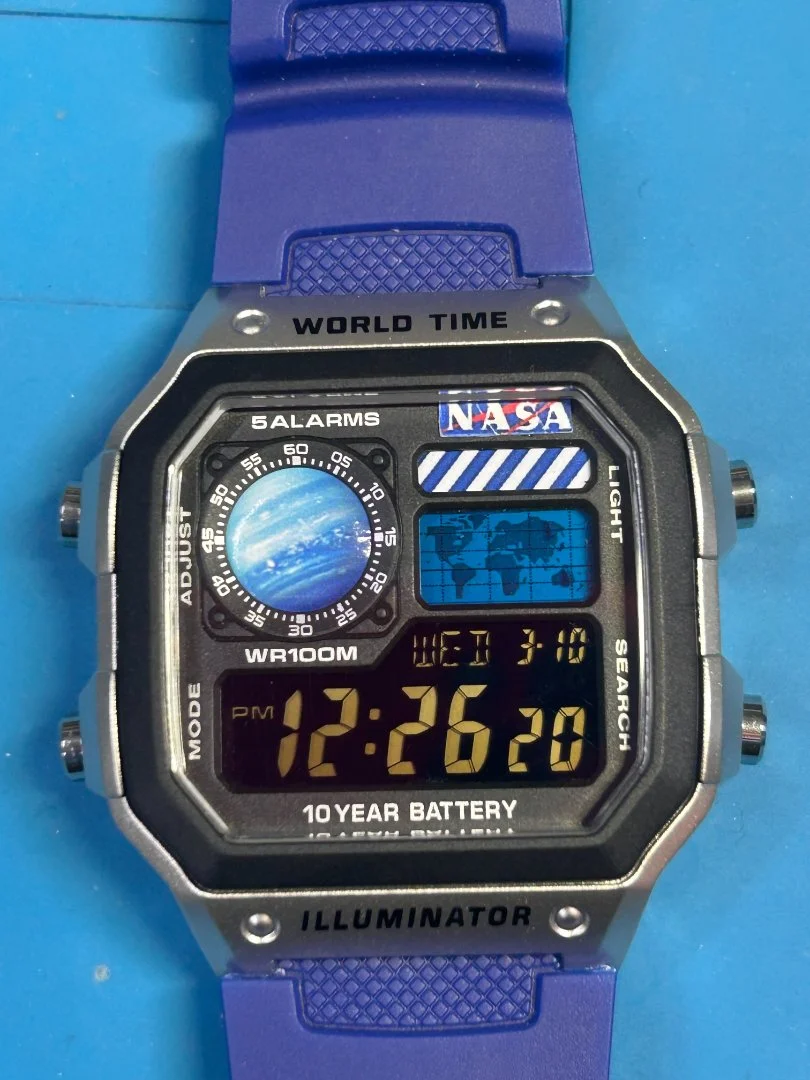 Часы Сasio Ae-1200 кастом «Нептун» - миниатюра 3
