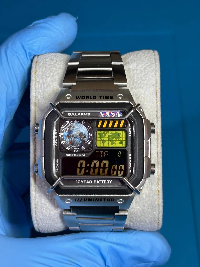 Часы Сasio Ae-1200 кастом «Луноход» - изображение 1