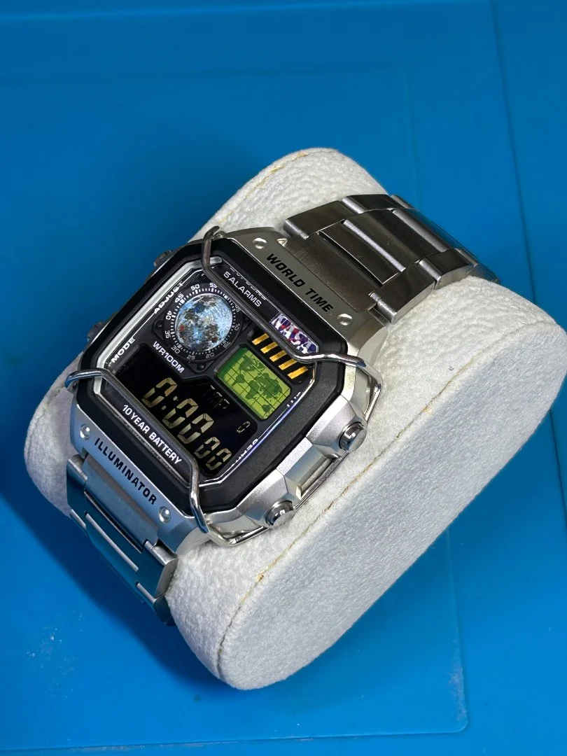 Часы Сasio Ae-1200 кастом «Луноход» - миниатюра 4