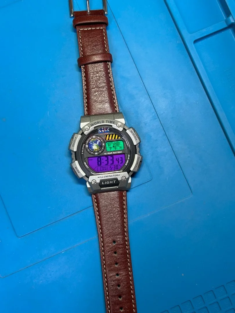 Часы Сasio Ae-1400 кастом «МКС» - миниатюра 5