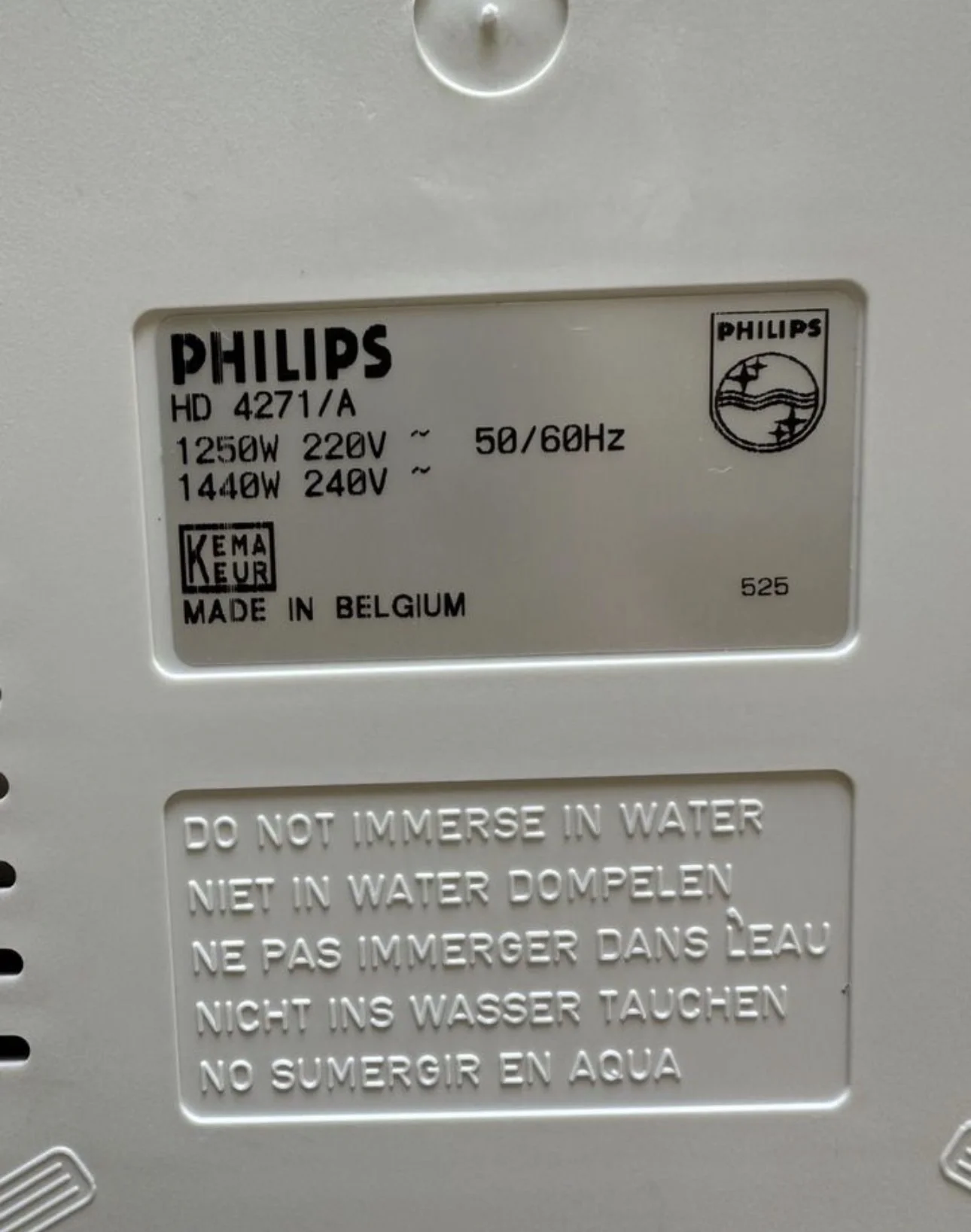 Фритюрница Philips HD 4271/A - миниатюра 6