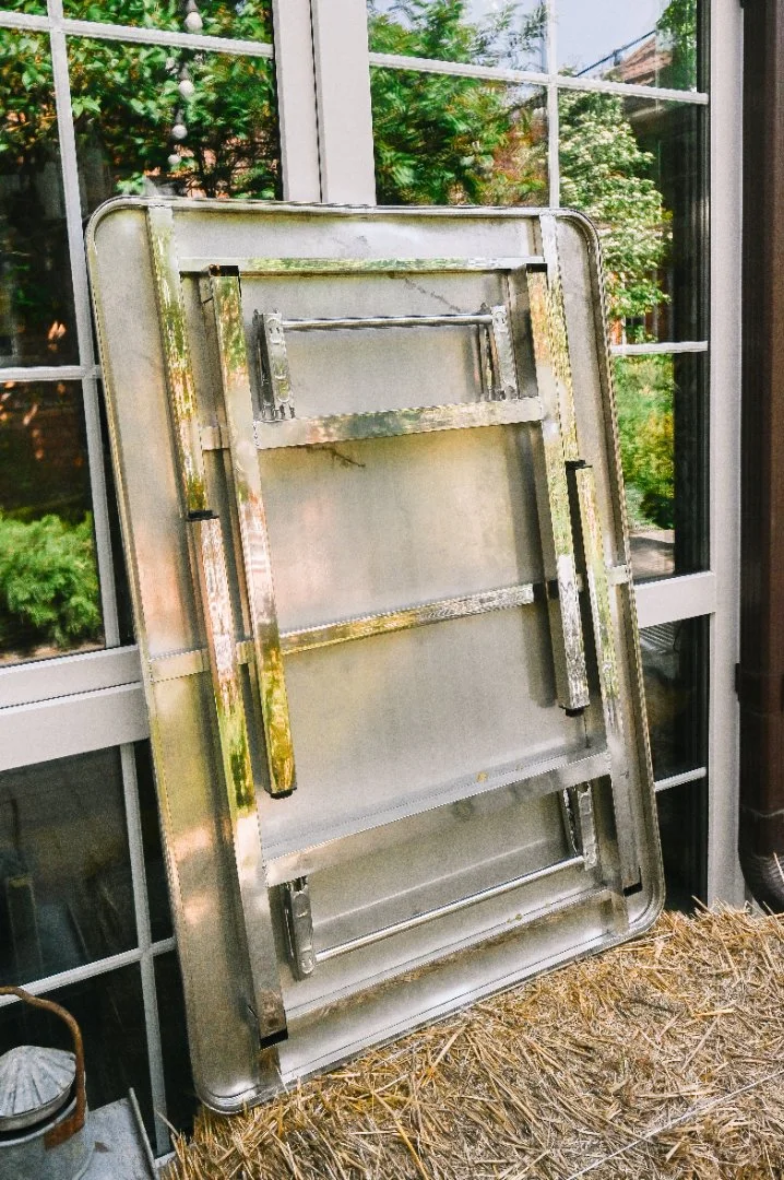 Стол прямоугольный из нержавеющей стали - миниатюра 7