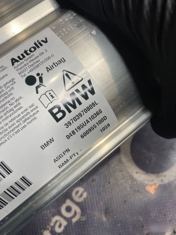 AirИag в торпедо пассажирский BMW 5 E60 - миниатюра 2